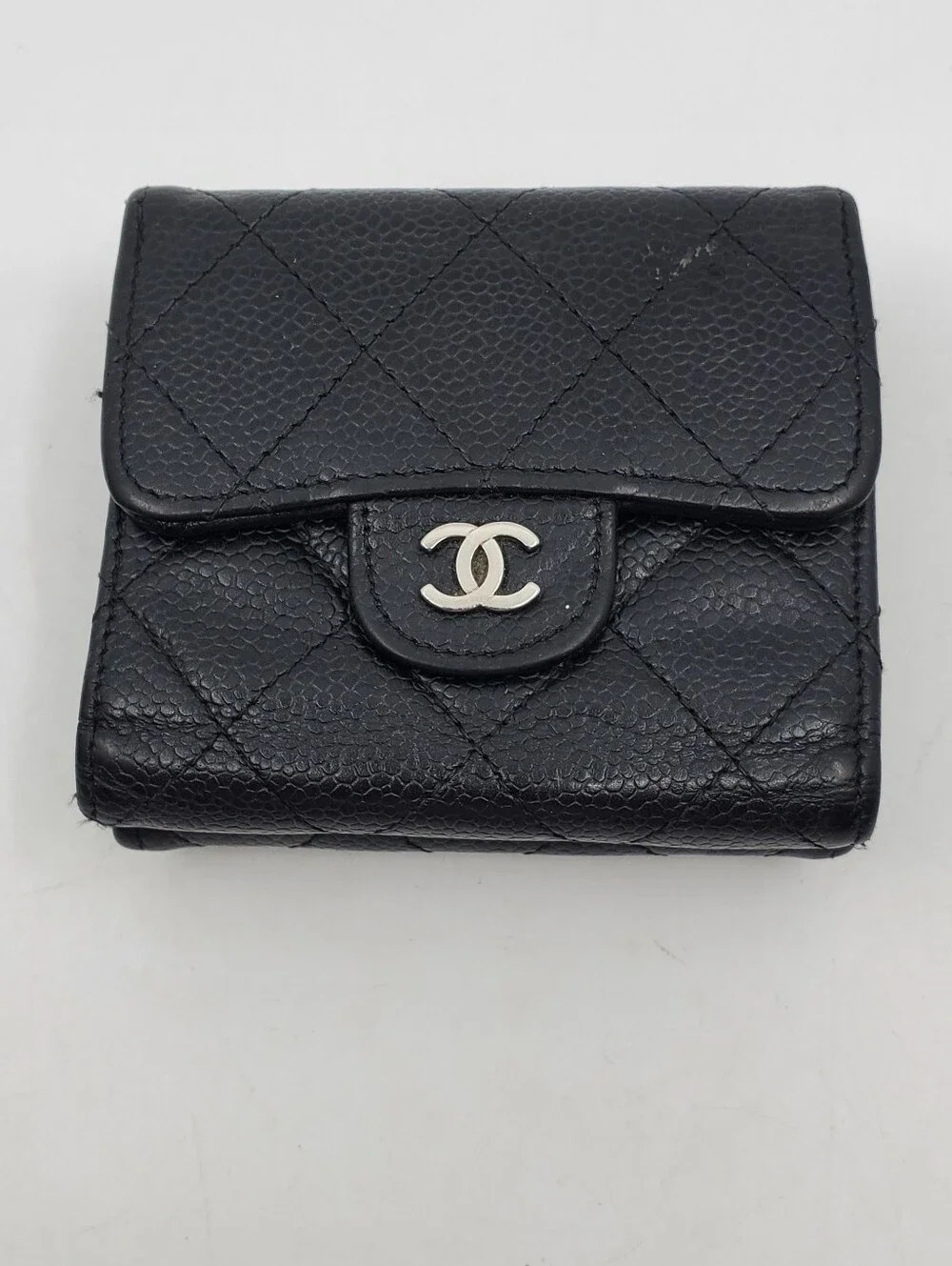 Chanel 2010 Bifold With Coin Purse Compact Wallet